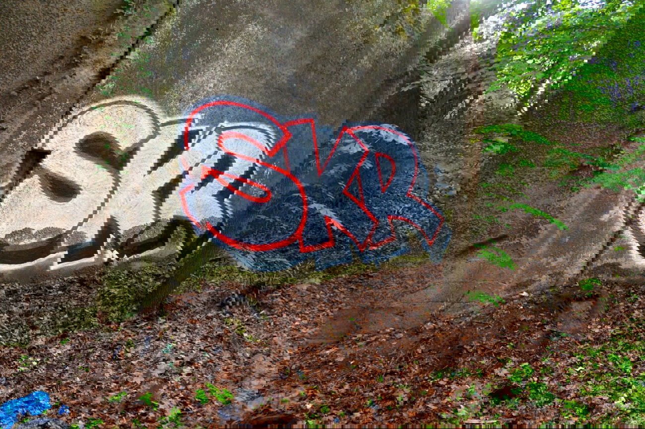 Graffiti Bombing - Photo by ricoe21 - SKR, Ricoe21 (2015)