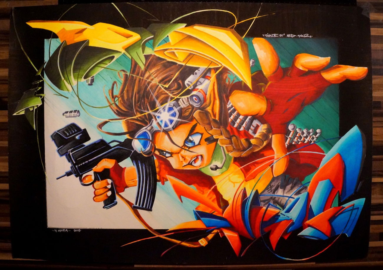 Graffiti Sketch - Photo by ricoe21 - Sofa, Ricoe, 21