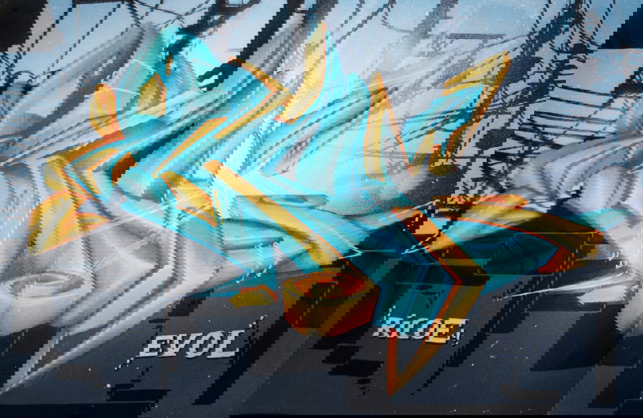 Graffiti Sketch in Nuthetal - Photo by ricoe21 - Ricoe (2014)