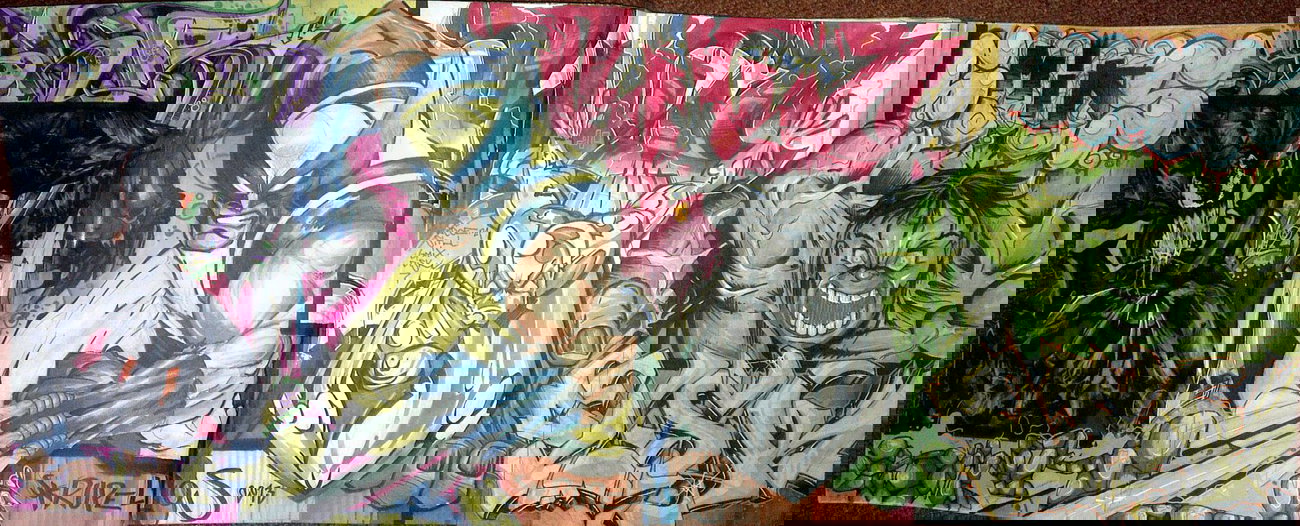 Graffiti Sketch - Photo by ricoe21 - Sith, Riko, Gmix (2013)