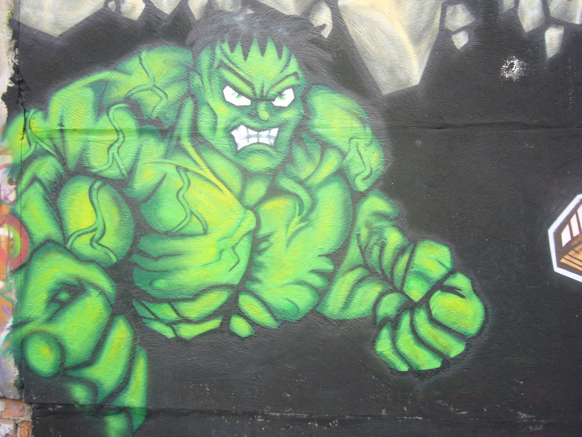 Graffiti Wall in Teltow - Photo by ricoe21 - Hulk, Ricoe (2008)