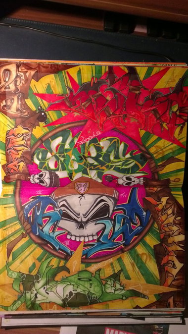 Graffiti Sketch - Photo by ricoe21 - Riko, Fobs (2005)