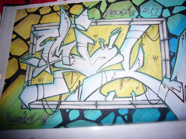Graffiti Sketch - Photo by ricoe21 - Gmix (2011)