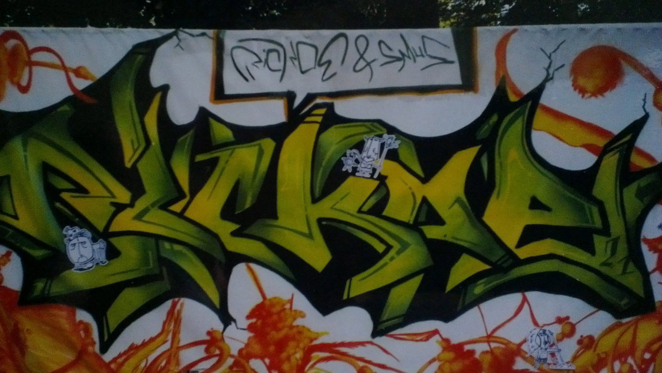Graffiti Wall in Potsdam - Photo by ricoe21 - Rickoe (2004)