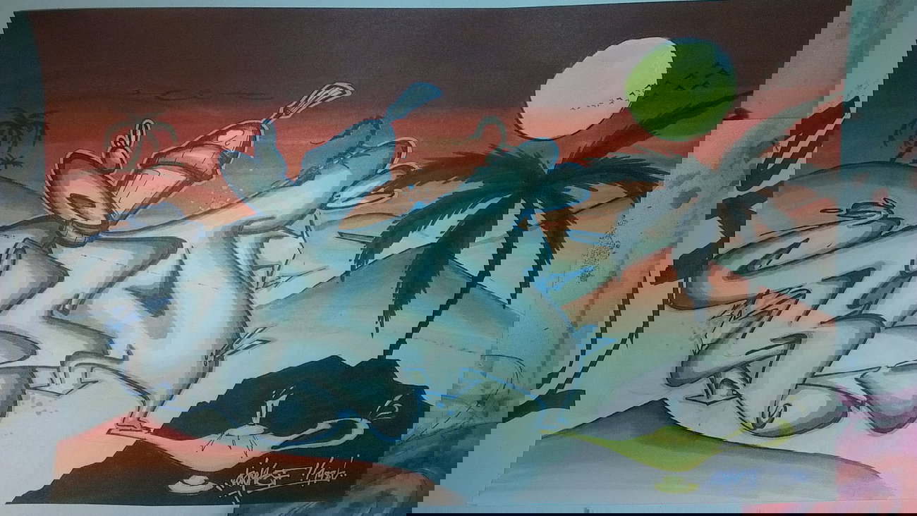 Graffiti Sketch - Photo by ricoe21 - Rico (2012)