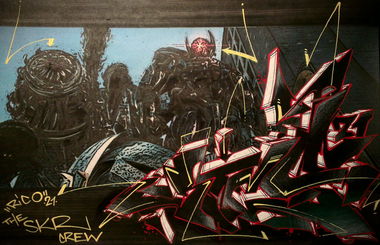 Graffiti Artwork - Photo by ricoe21 - SKR, Rico (2012)