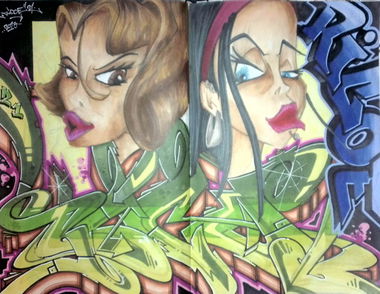 Graffiti Artwork - Photo by ricoe21 - Ricoe21 (2013)