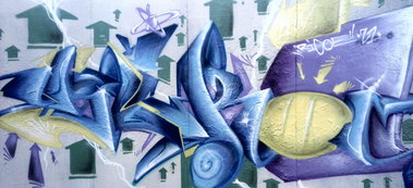 Graffiti Wall in Berlin - Photo by ricoe21 - Rickoe21 (2013)