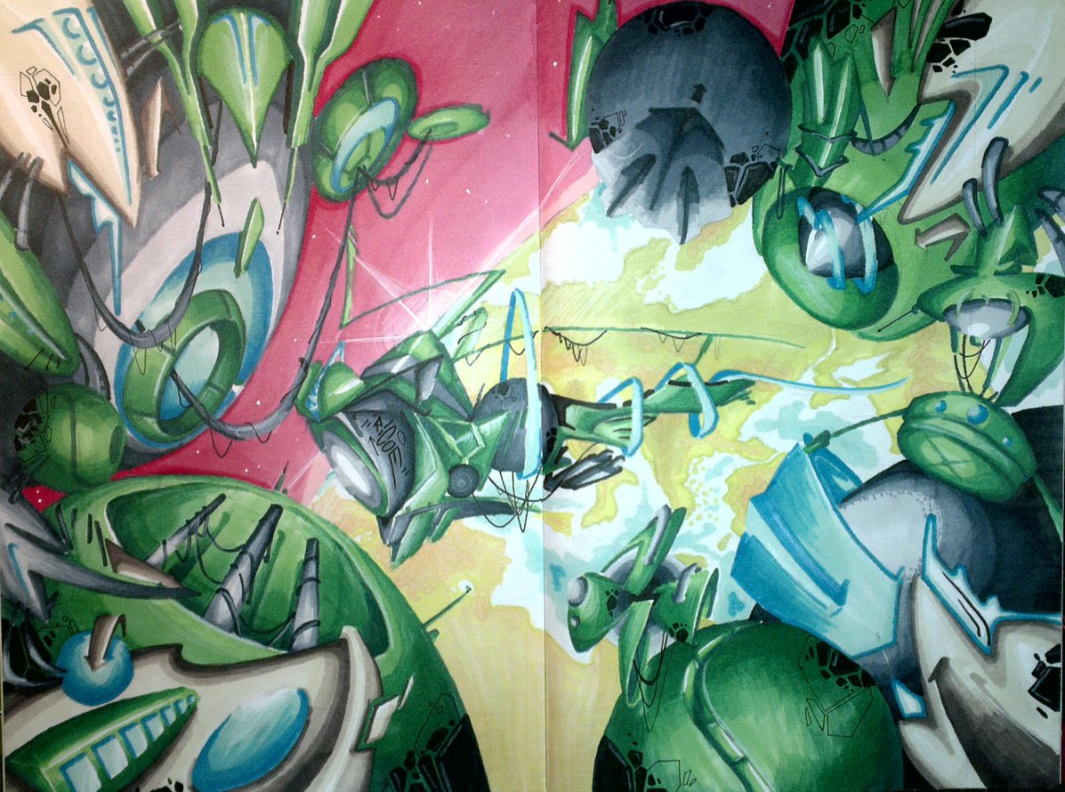 Graffiti Artwork - Photo by ricoe21 - Ricoe21 (2013)