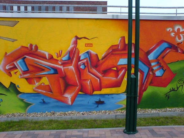 Graffiti Wall in Kleinmachnow - Photo by ricoe21 - Rico (2006)