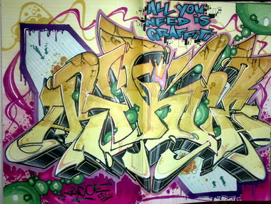 Graffiti Sketch - Photo by ricoe21 - Ricoe21 (2012)