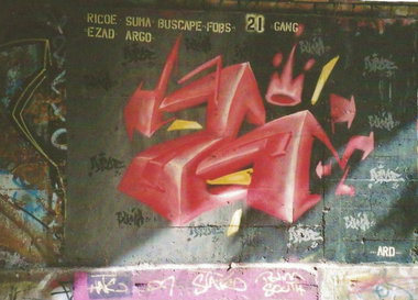 Graffiti Wall in Stahnsdorf - Photo by ricoe21 - Ricoe, Suma, Buscape (2008)