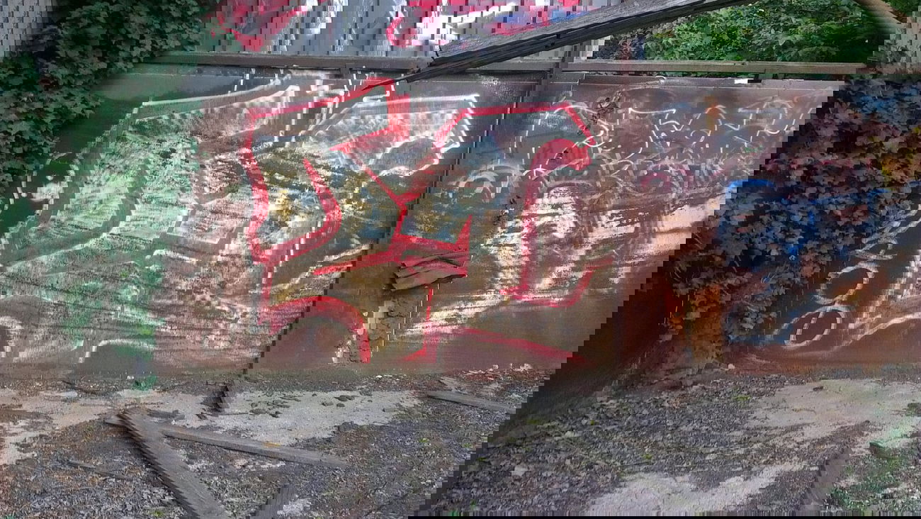 Graffiti Bombing in Berlin - Photo by ricoe21 - 21, Rikoe (2004)