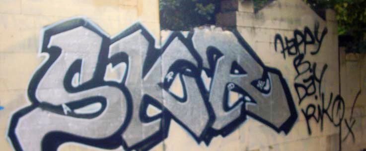 Graffiti in Teltow - Photo by ricoe21 - SKR, Riko, ARD (2004)