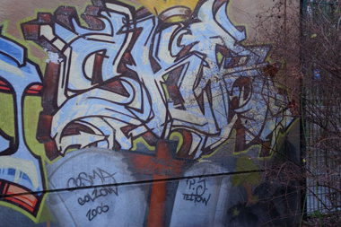 Graffiti Wall in Potsdam - Photo by ricoe21 - SKR, Cosma, Pjay (2006)