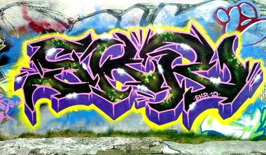 Graffiti Bombing in Brandenburg - Photo by ricoe21 - SKR, IQ (2011)