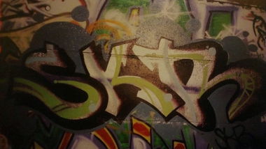 Graffiti Bombing in Stahnsdorf - Photo by ricoe21 - SKR, Pash (2002)