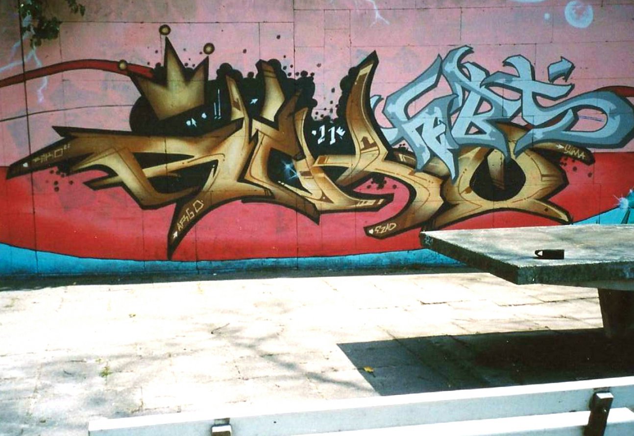 Graffiti Wall in Teltow - Photo by ricoe21 - Riko, Fobs (2006)