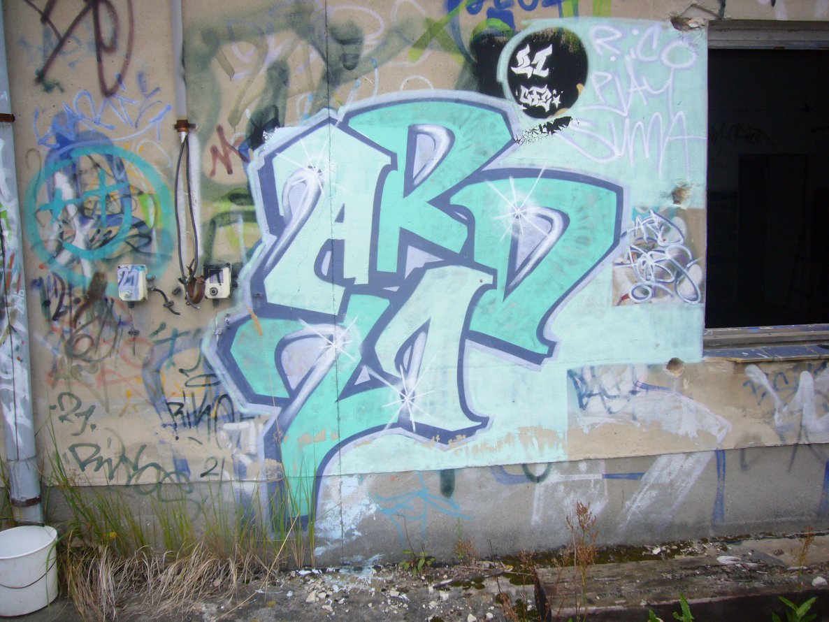 Graffiti Bombing in Teltow - Photo by ricoe21 - ARD, 21, Fobs (2007)