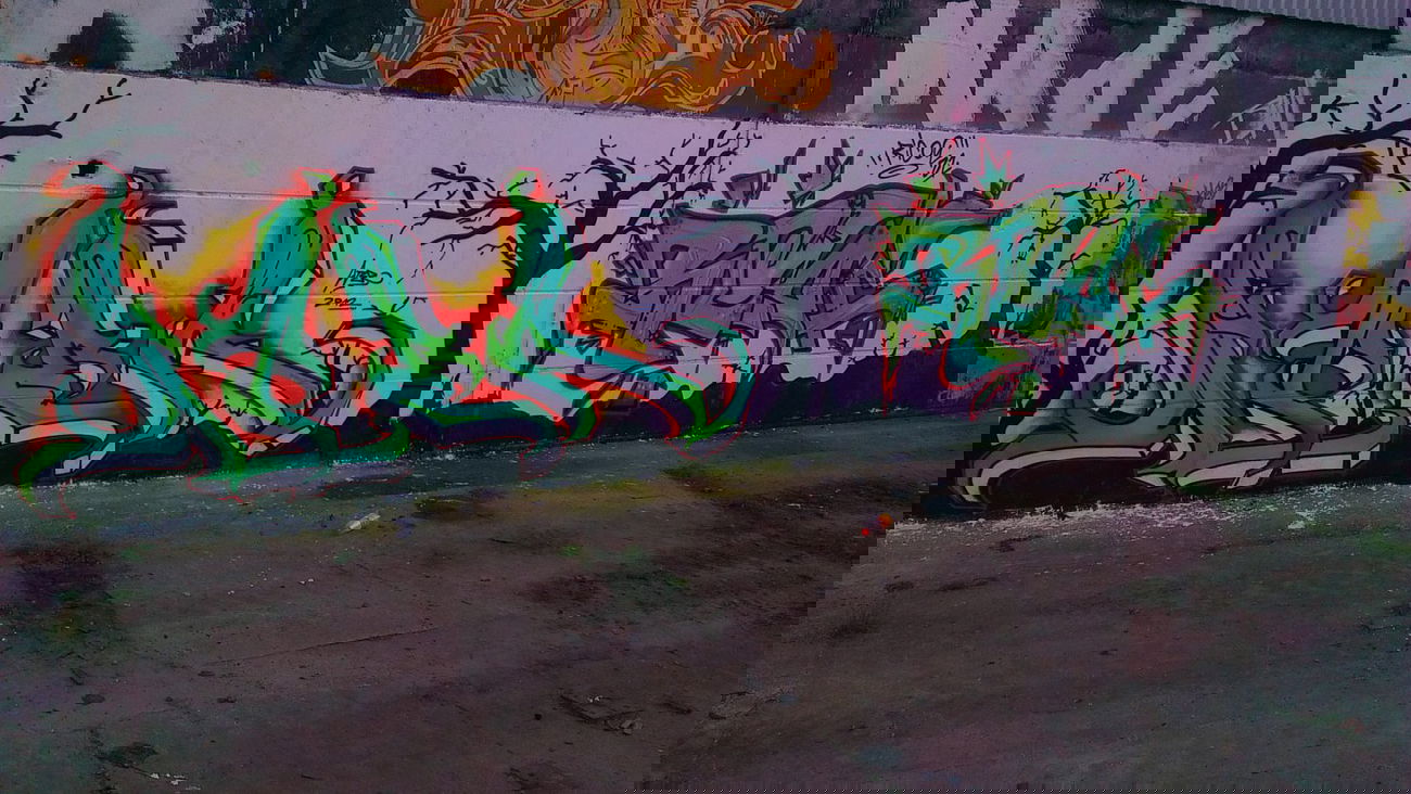 Graffiti Wall in Teltow - Photo by ricoe21 - Ater, Ricoe (2012)