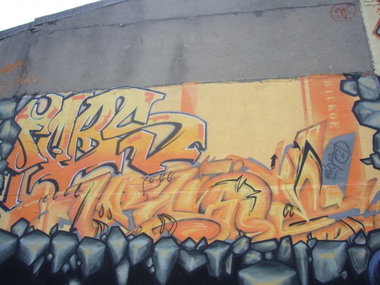 Graffiti Wall in Kleinmachnow - Photo by ricoe21 - Fobs, Ricoe (2009)
