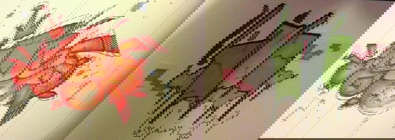 Graffiti Sketch - Photo by ricoe21 - Ricoe, Rimk (2012)