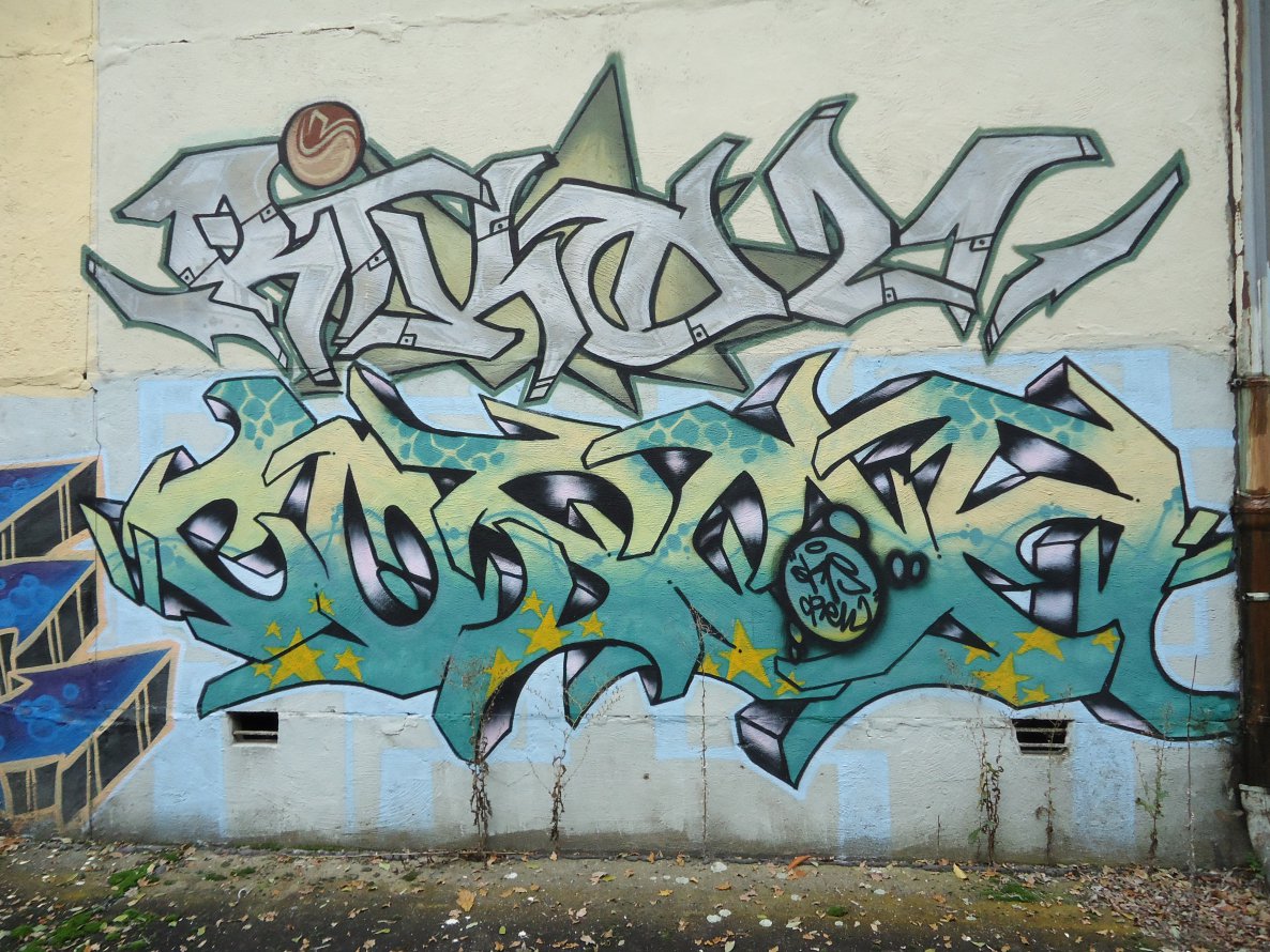 Graffiti Wall in Teltow - Photo by ricoe21 - Riko21, Cosma, SKR (2007)