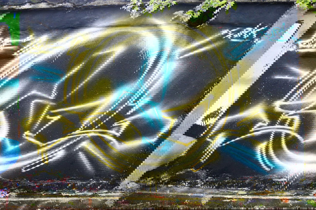 Graffiti Wall in Teltow - Photo by ricoe21 - Ricoe, Furk, 321 (2014)