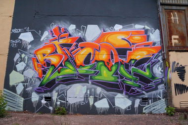 Graffiti Wall in Teltow - Photo by ricoe21 - Ricoe, SKR, 21 (2014)
