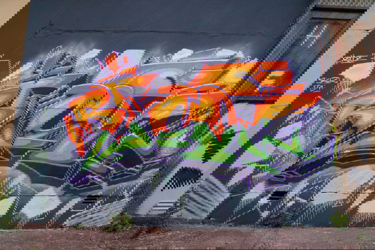 Graffiti Wall in Teltow - Photo by ricoe21 - Ricoe, SKR, 21 (2014)