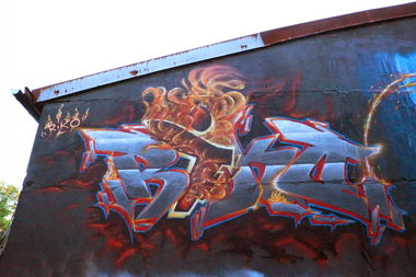 Graffiti Wall in Teltow - Photo by ricoe21 - Riko (2014)