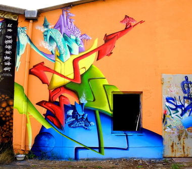 Graffiti Wall in Teltow - Photo by ricoe21 - Rico (2014)