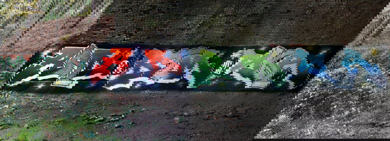 Graffiti Bombing in Nuthetal - Photo by ricoe21 - ARD, Crew, R (2014)