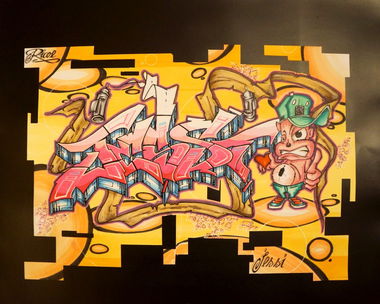 Graffiti Sketch - Photo by ricoe21 - Jessi, Ricoe (2014)
