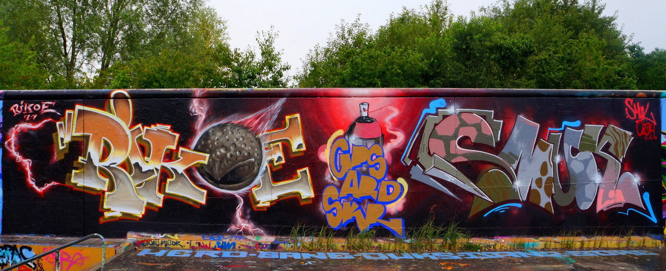 Graffiti Wall in Deutschland - Photo by ricoe21 - Rikoe, GPS, ARD (2015)