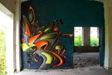 Graffiti Wall in Deutschland - Photo by ricoe21 - PIE, Ricoe21 (2016)