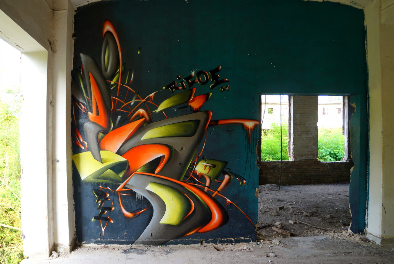 Graffiti Wall in Deutschland - Photo by ricoe21 - PIE, Ricoe21 (2016)
