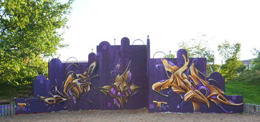 Graffiti Wall - Photo by ricoe21 - Ricoe21, Mies, Urok (2017)