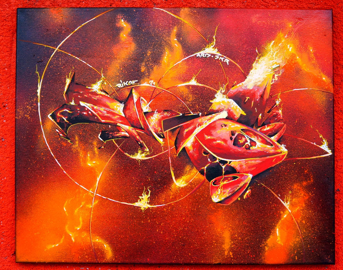 Graffiti Artwork - Photo by ricoe21 - Ricoe21 (2016)