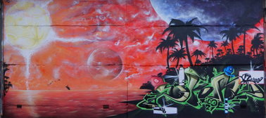 Graffiti Wall - Photo by ricoe21 - SKR, Ricoe21 (2014)