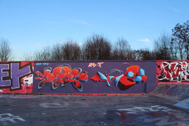 Graffiti Wall in Deutschland - Photo by ricoe21 - Smus, Ricoe21 (2016)