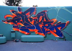 Graffiti Wall in Deutschland - Photo by ricoe21 - Shab, Ricoe21, Joes (2017)