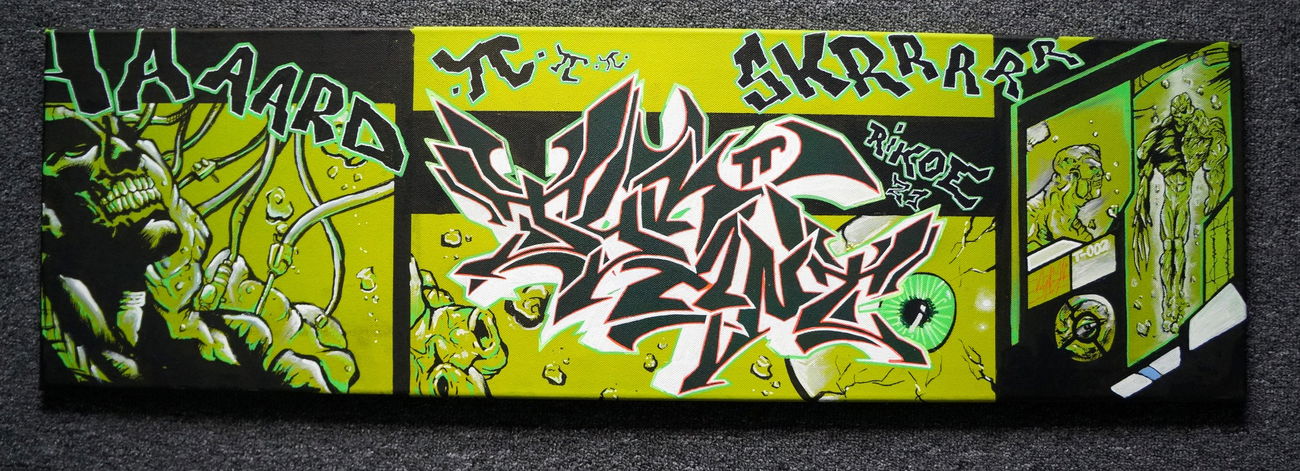 Graffiti Artwork - Photo by ricoe21 - Tyrant, Rikoe, Ricoe21 (2016)