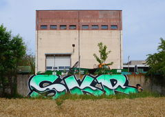 Graffiti Bombing in Deutschland - Photo by ricoe21 - SKR, Ricoe21, Benz (2015)