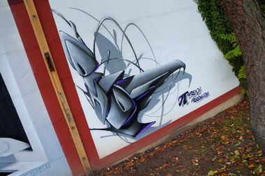 Graffiti Wall in Frankfurt (oder) - Photo by ricoe21 - Pie, Ricoe21 (2016)