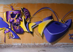Graffiti Wall in Deutschland - Photo by ricoe21 - Ricoe21, Smus (2016)