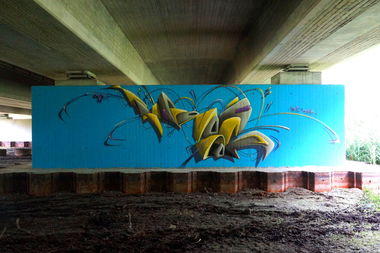 Graffiti Bombing in Deutschland - Photo by ricoe21 - Rikoe, Ricoe21 (2016)