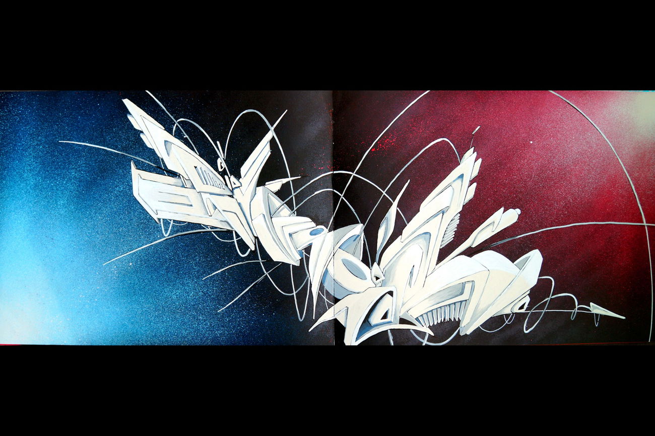 Graffiti Sketch - Photo by ricoe21 - Ricoe21 (2016)