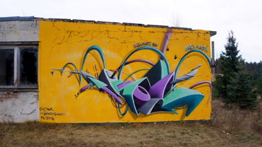 Graffiti Wall in Deutschland - Photo by ricoe21 - Rikoe, ARD, SKR (2016)