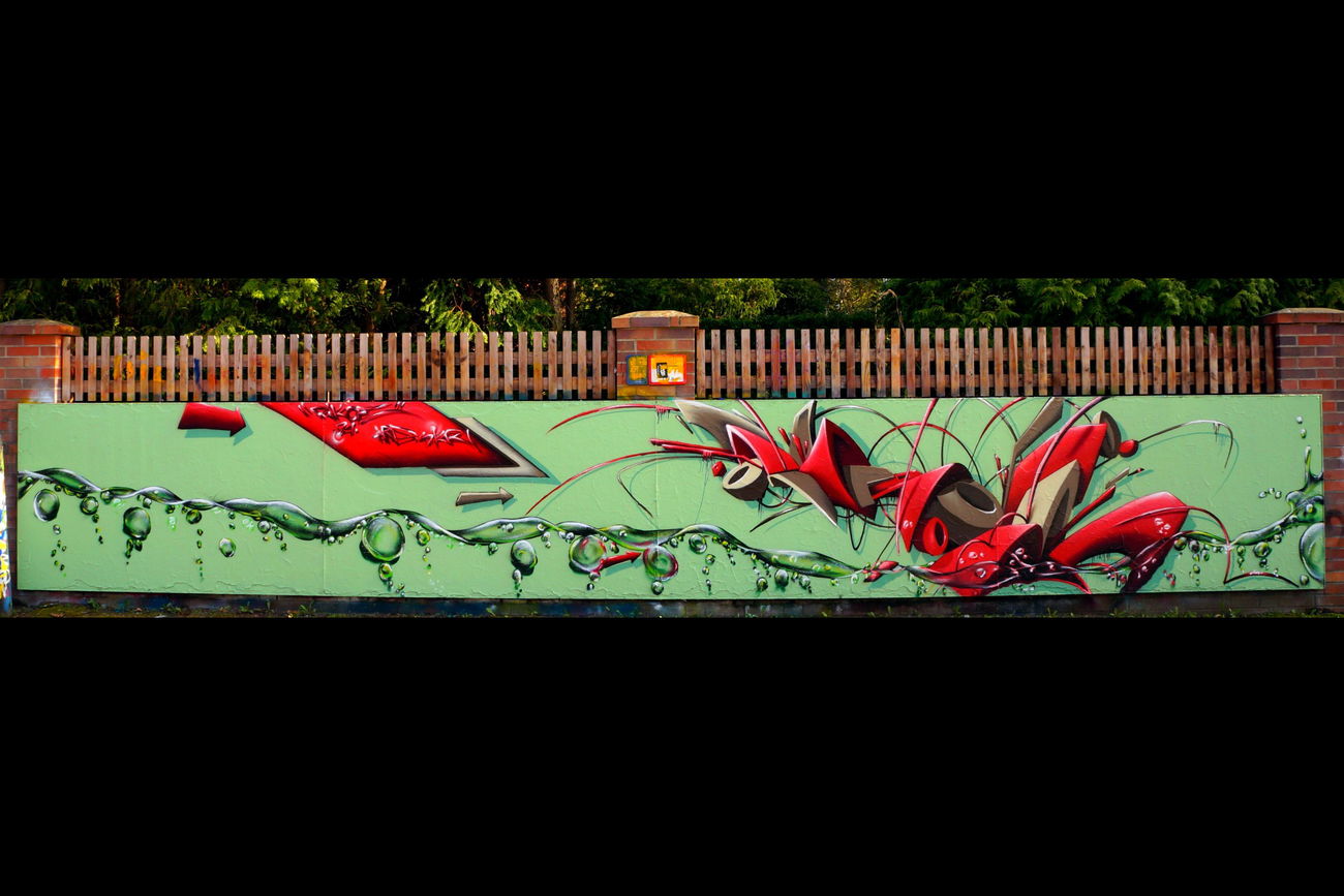 Graffiti Wall in Potsdam - Photo by ricoe21 - Ricoe21, ARD, SKR (2016)